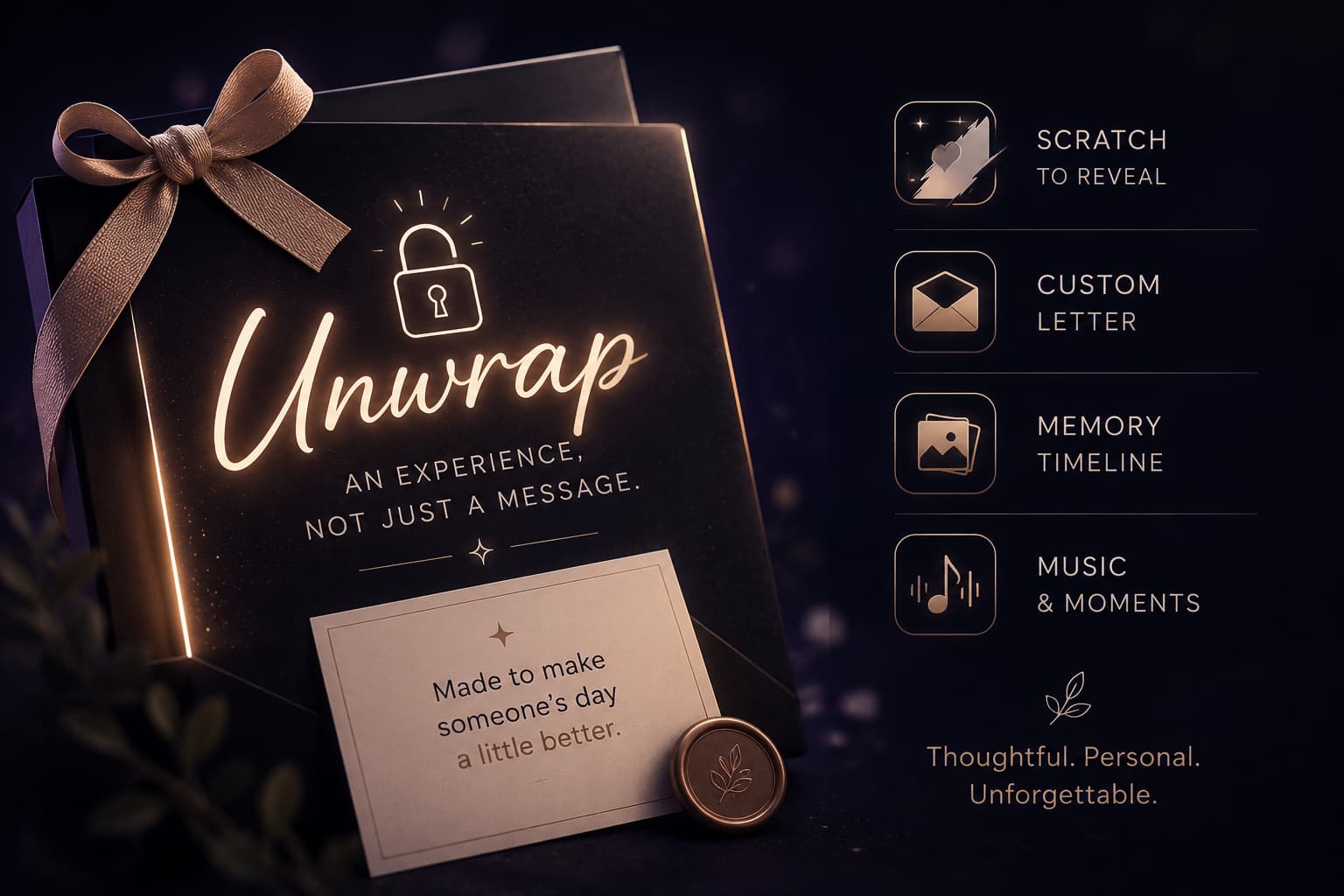 Unwrap gift preview